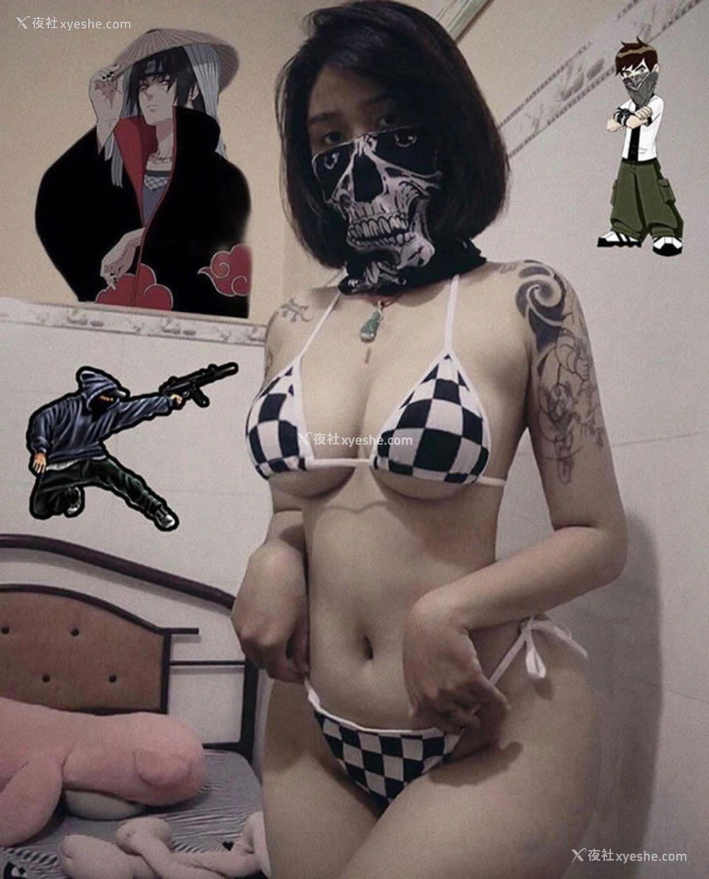 1P - 网红美女肤白貌美大长腿养眼合辑6