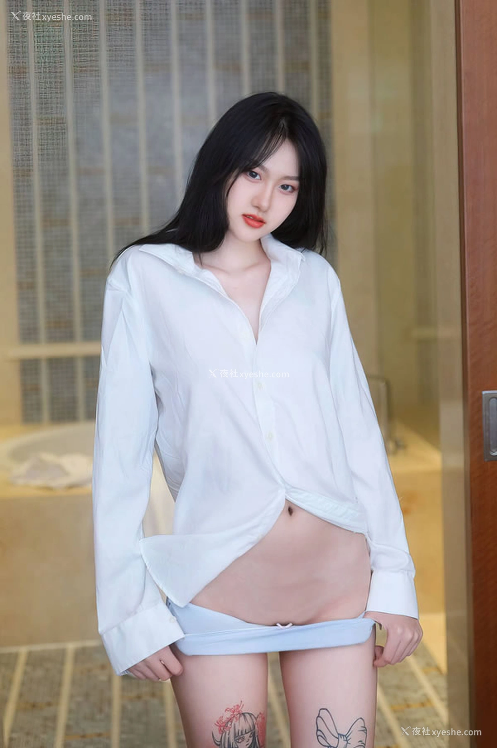 1P - 尤果网空灵美女鹿鹿无圣光人体图集