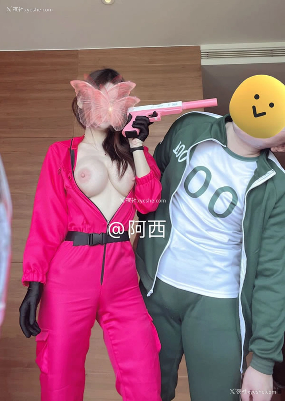 1P - 福利姬@上海阿西尺度私拍视图合集
