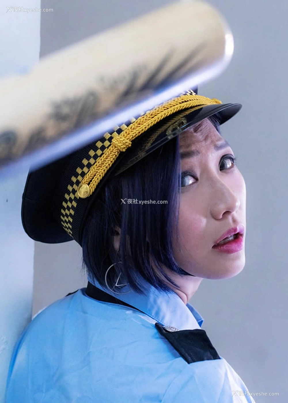 1P - JVID短发美模-新警察故事无圣光套图