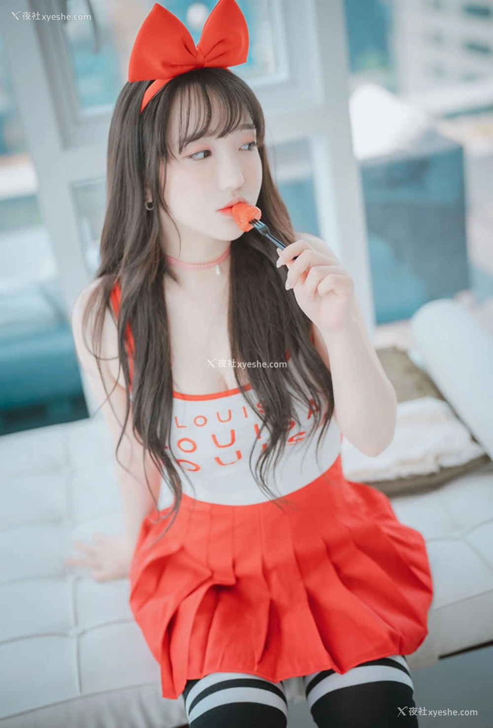 1P - 甜美的草莓少女孙乐乐无圣光图集