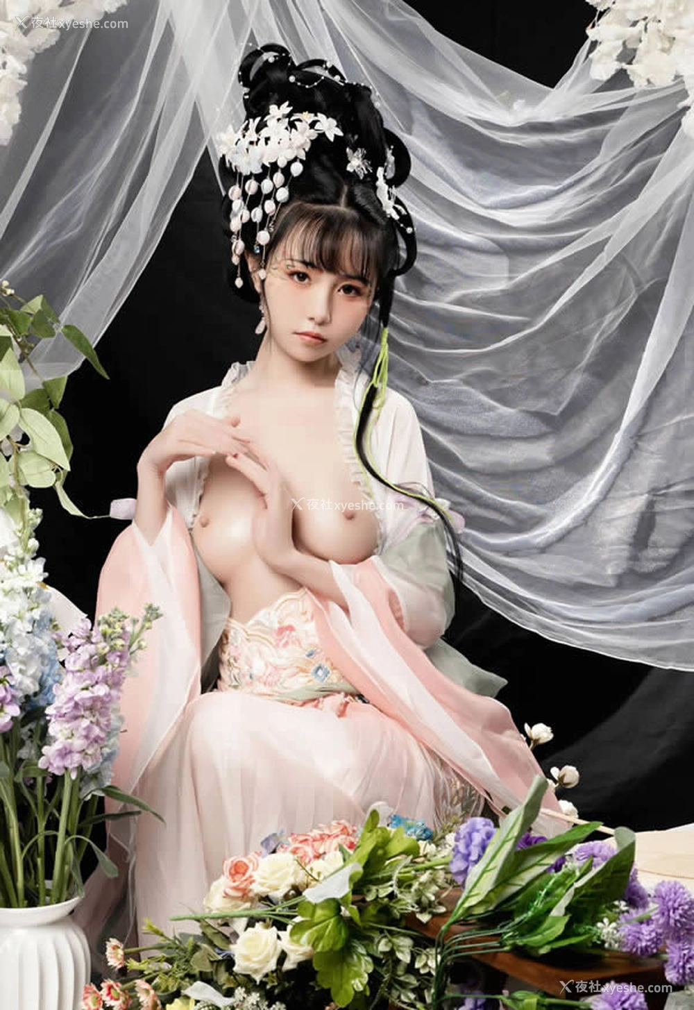 1P - 爆机少女喵小吉-花间集无圣光福利图