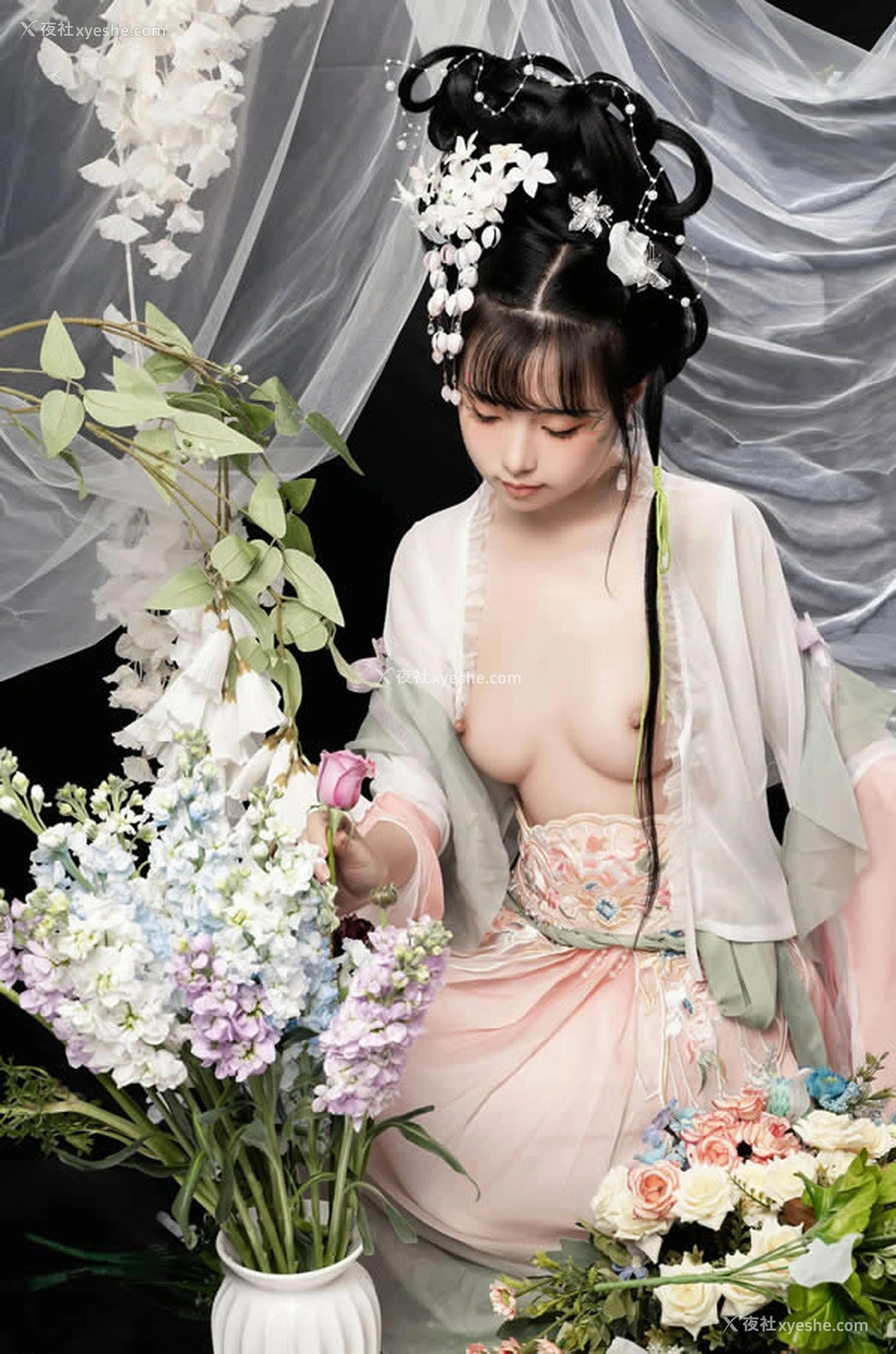 1P - 爆机少女喵小吉-花间集无圣光福利图