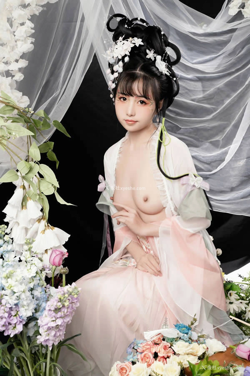 1P - 爆机少女喵小吉-花间集无圣光福利图