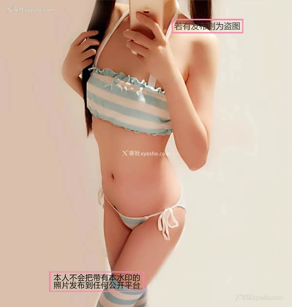 1P - 极品萝莉网红元气小奈音蓝白无圣光人体套图写真