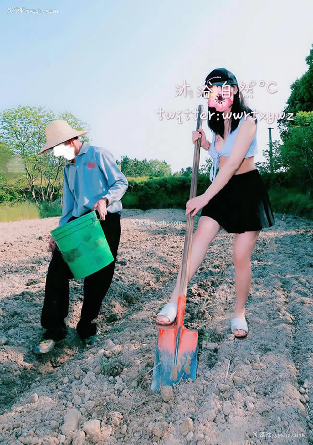 1P - 推特沐浴自然°C露出无圣光视图集