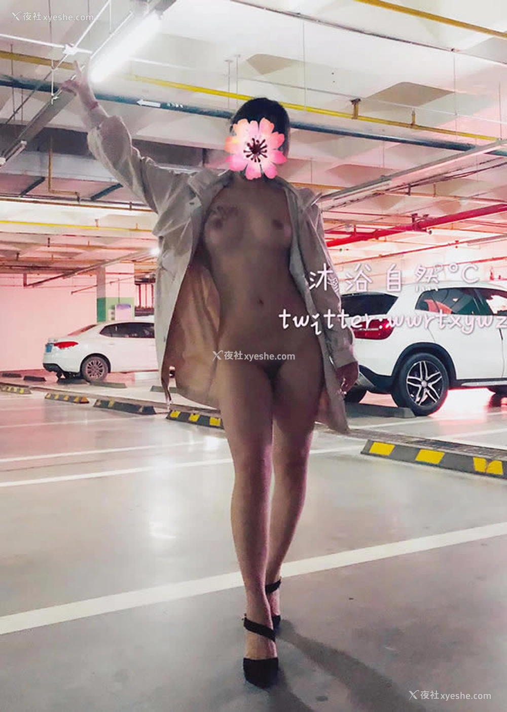 1P - 推特沐浴自然°C露出无圣光视图集