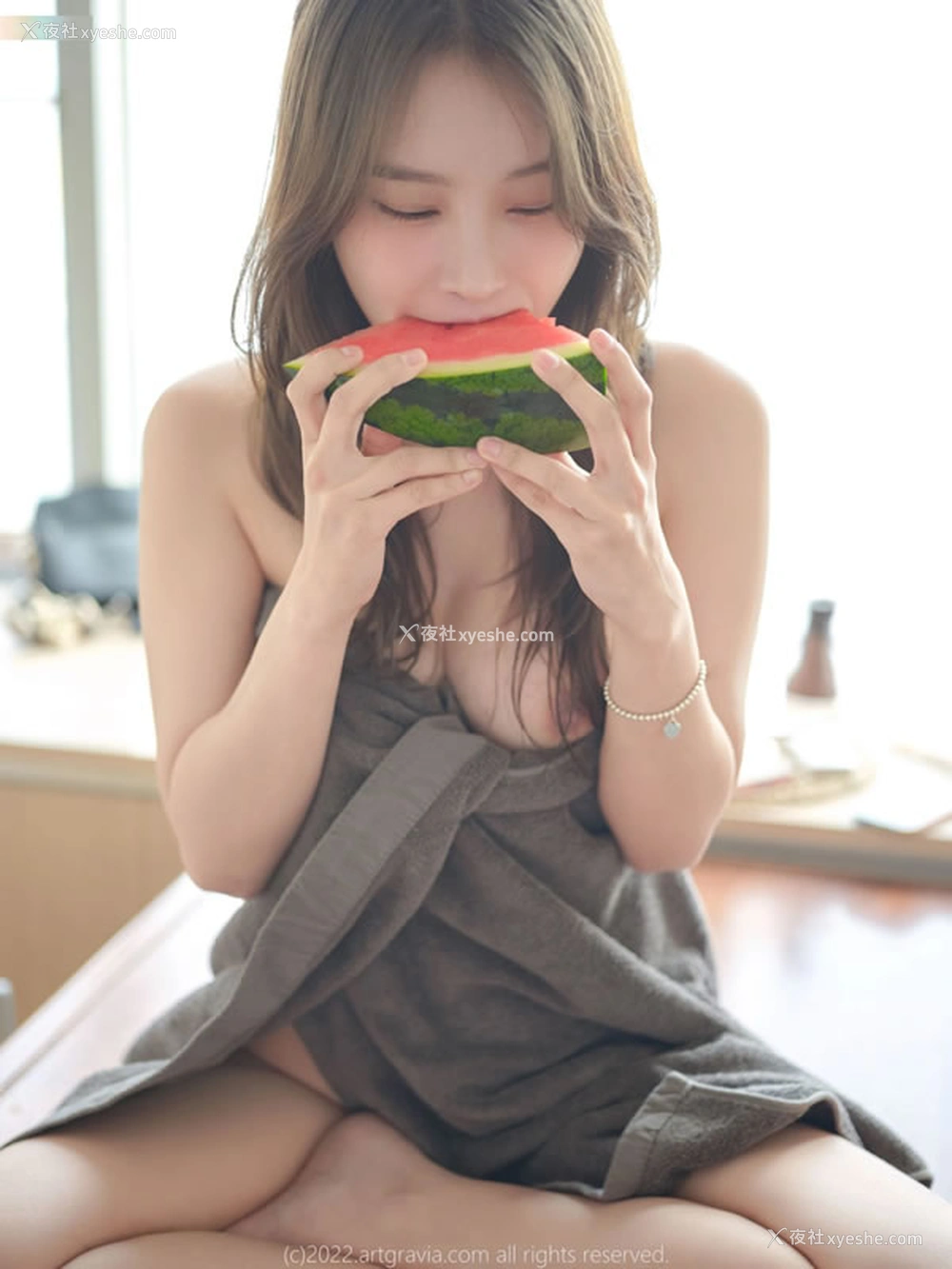 1P - 夏时正当时Leesnoww西瓜清甜无圣光图集