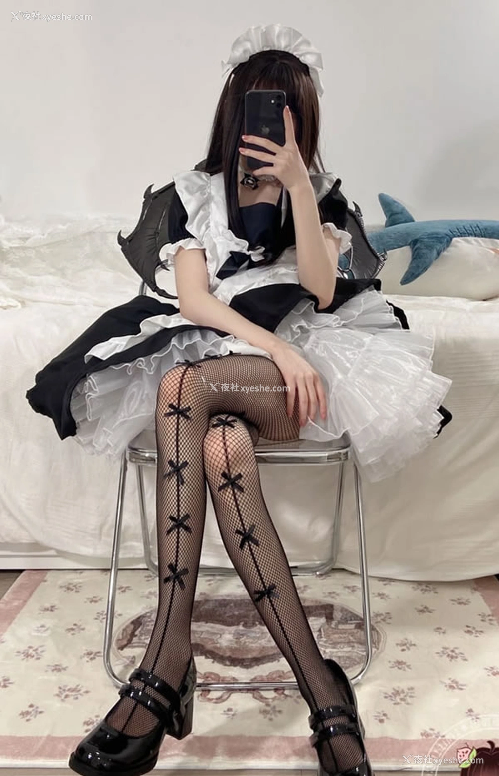 1P - 福利姬仙仙桃4月会员套图 – 熊猫女仆