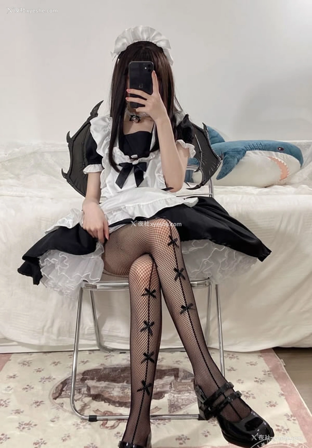 1P - 福利姬仙仙桃4月会员套图 – 熊猫女仆