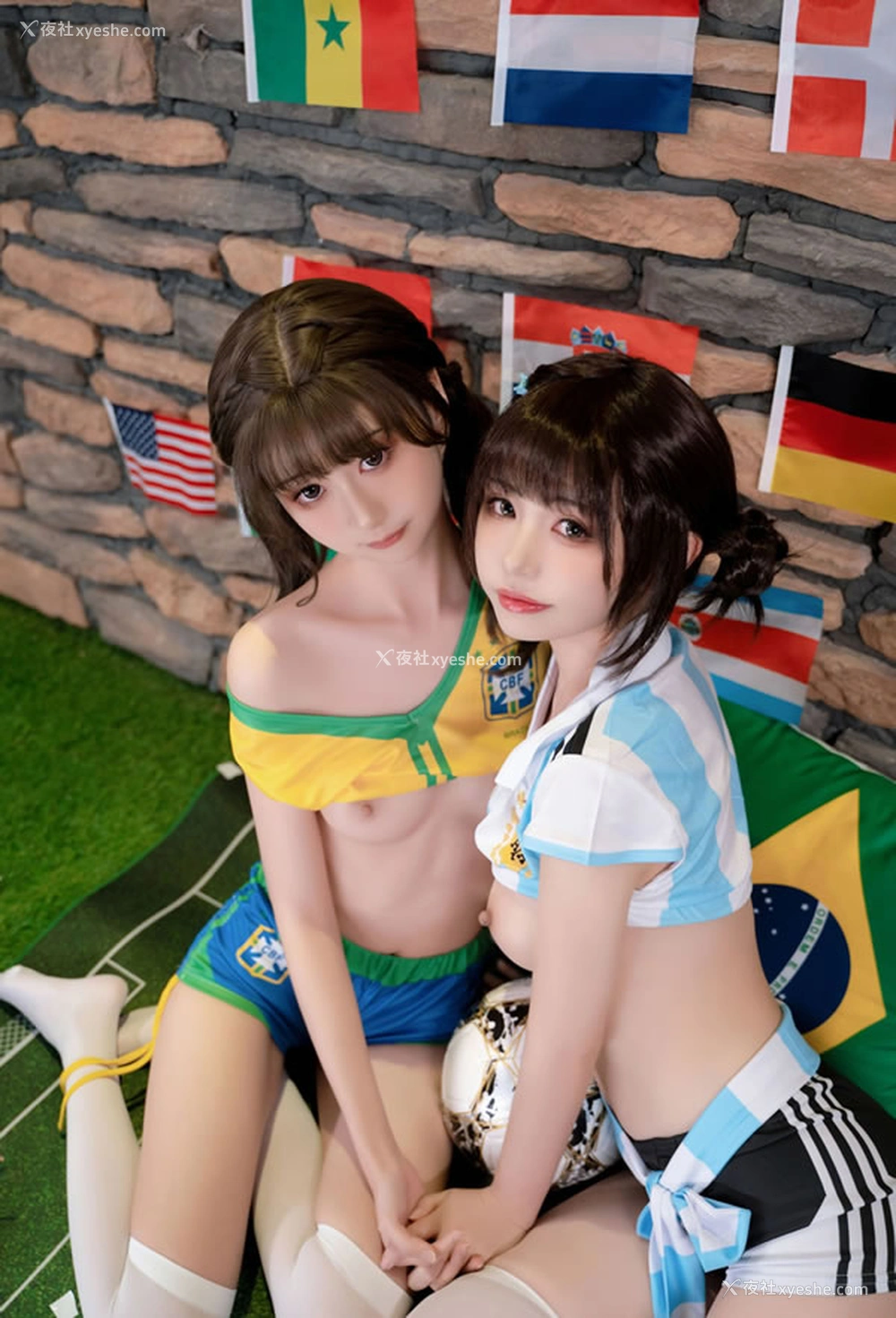 1P - 爆机少女喵小吉 金鱼合体足球宝贝无圣光图集