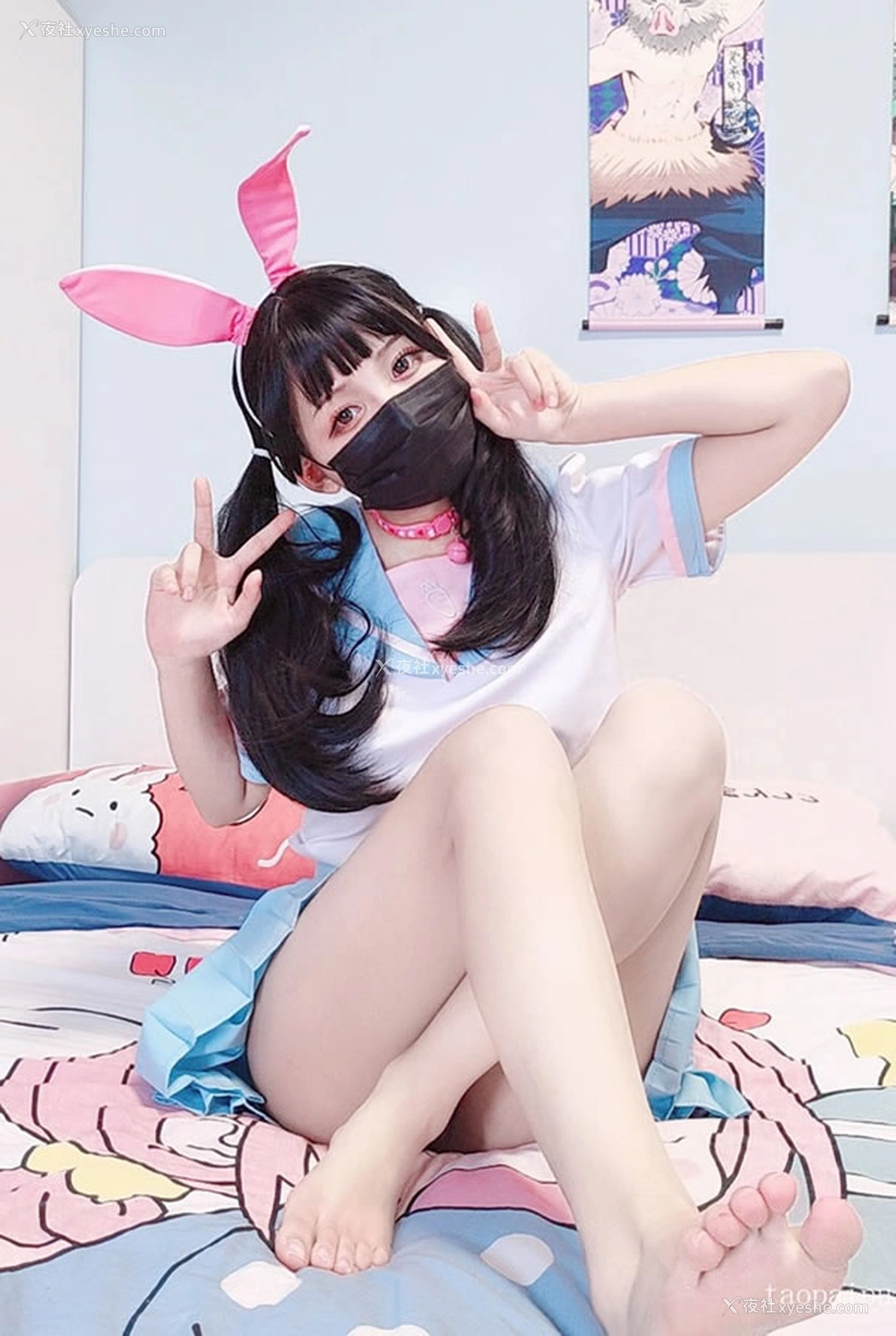 1P - 白虎福利姬@白袜袜格罗丫-超萌JK学妹