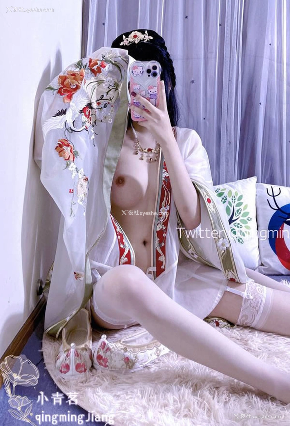1P - 福利姬小青茗-唐风私拍尺度图集2