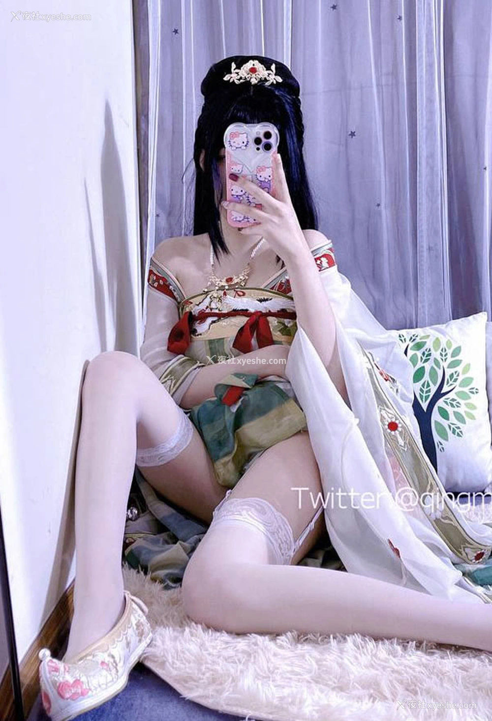 1P - 福利姬小青茗-唐风私拍尺度图集2
