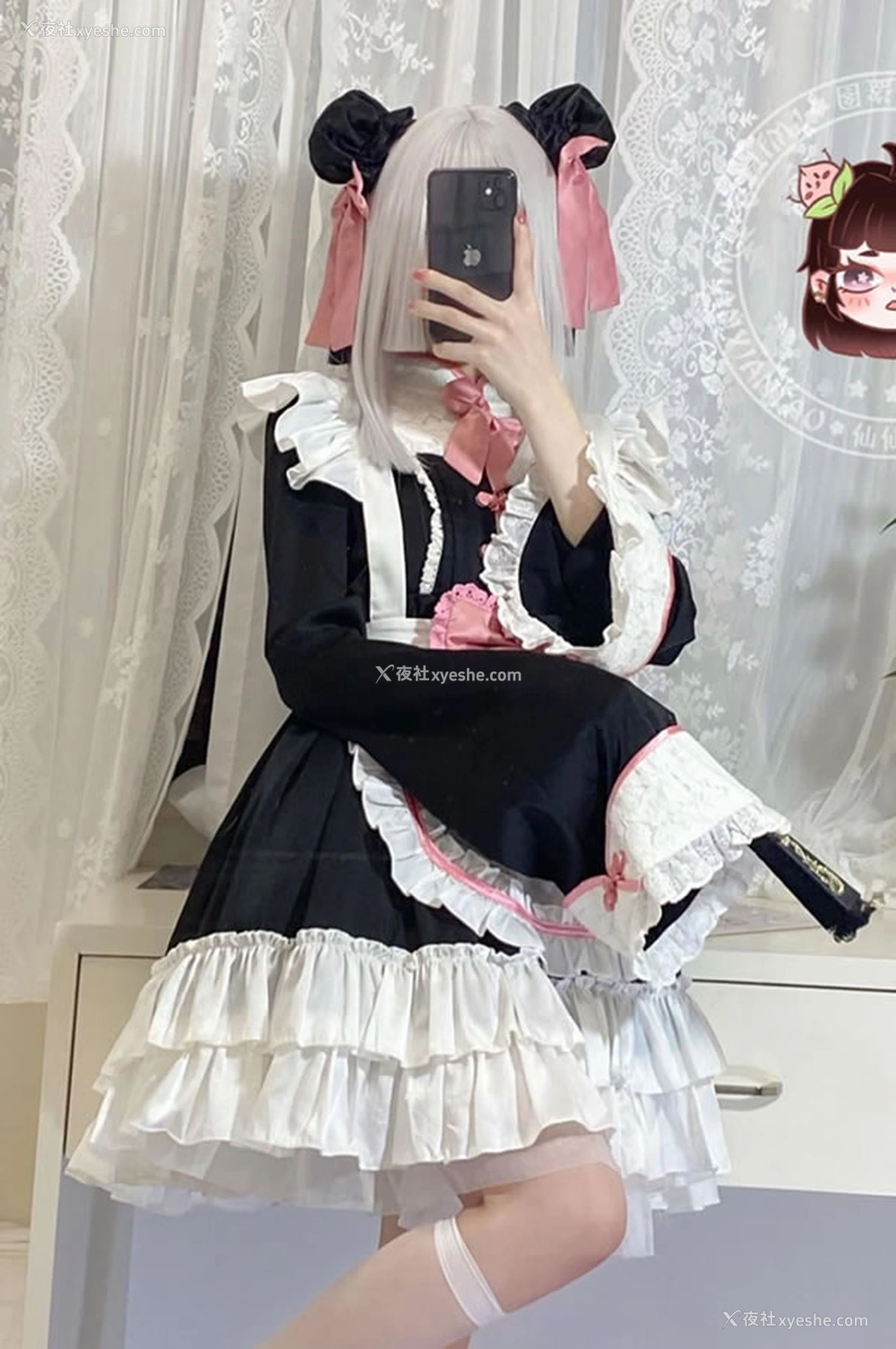 1P - 福利姬仙仙桃 – 功夫女仆