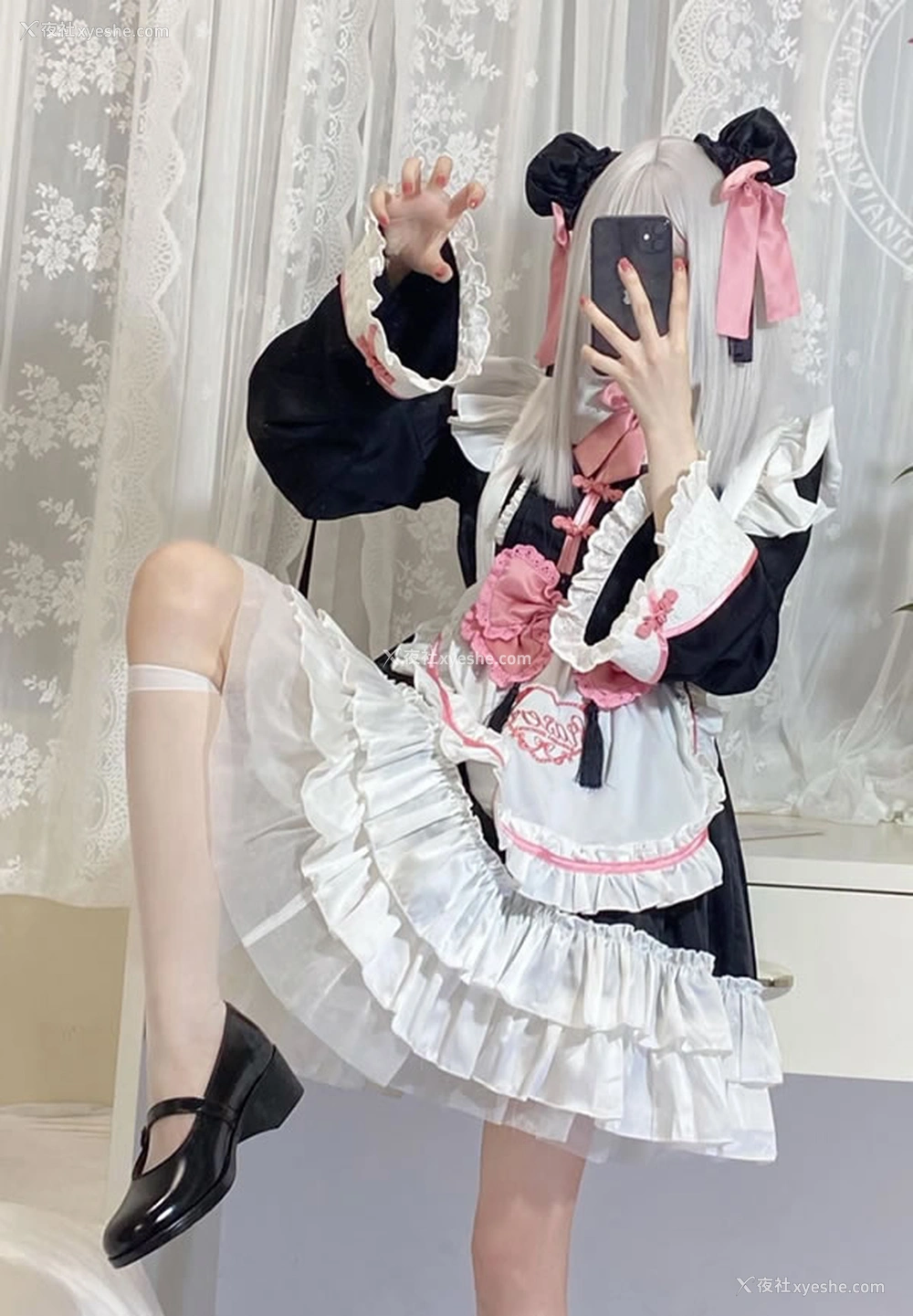 1P - 福利姬仙仙桃 – 功夫女仆