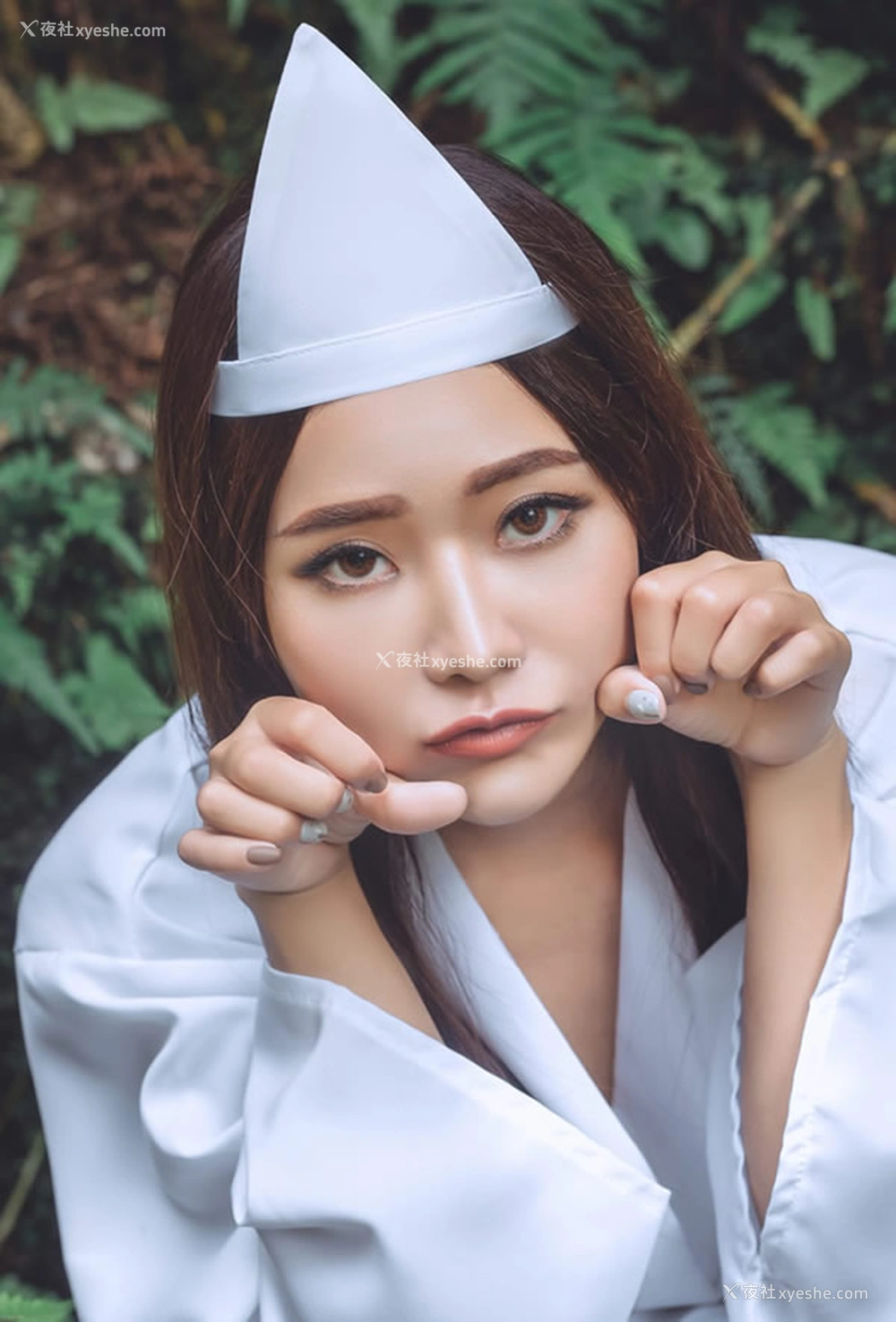 1P - JVID写真E奶乐乐痴女幽灵鬼姬杯无圣光套图