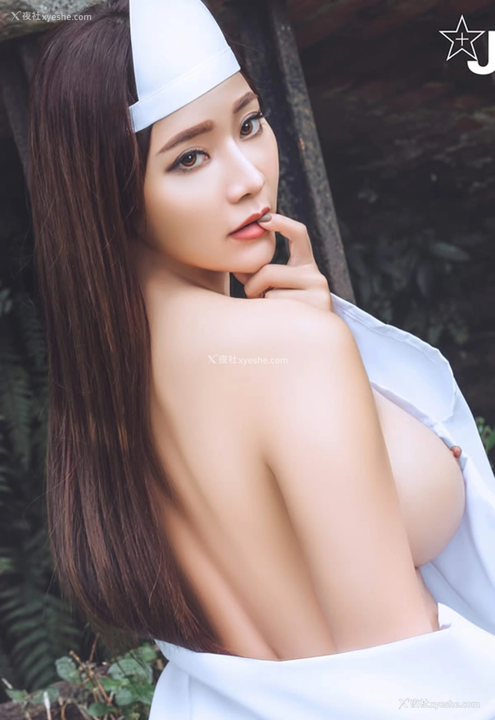 1P - JVID写真E奶乐乐痴女幽灵鬼姬杯无圣光套图