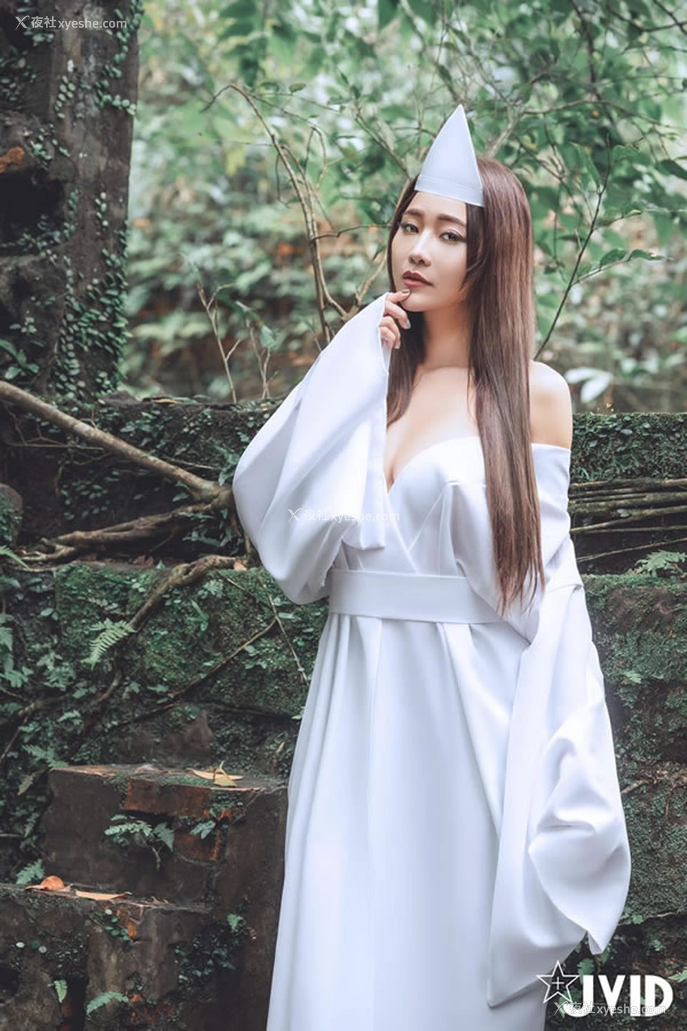 1P - JVID写真E奶乐乐痴女幽灵鬼姬杯无圣光套图