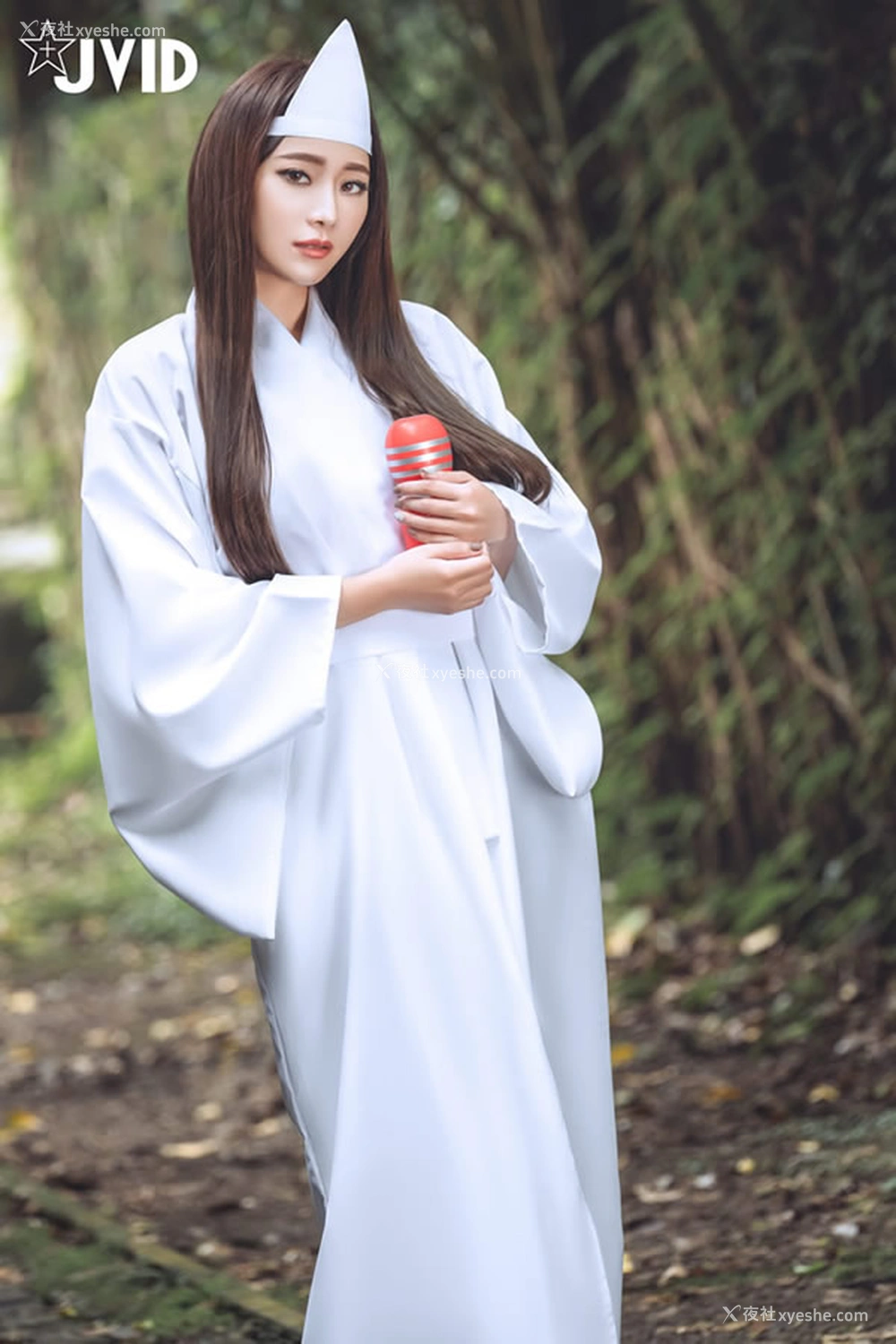 1P - JVID写真E奶乐乐痴女幽灵鬼姬杯无圣光套图