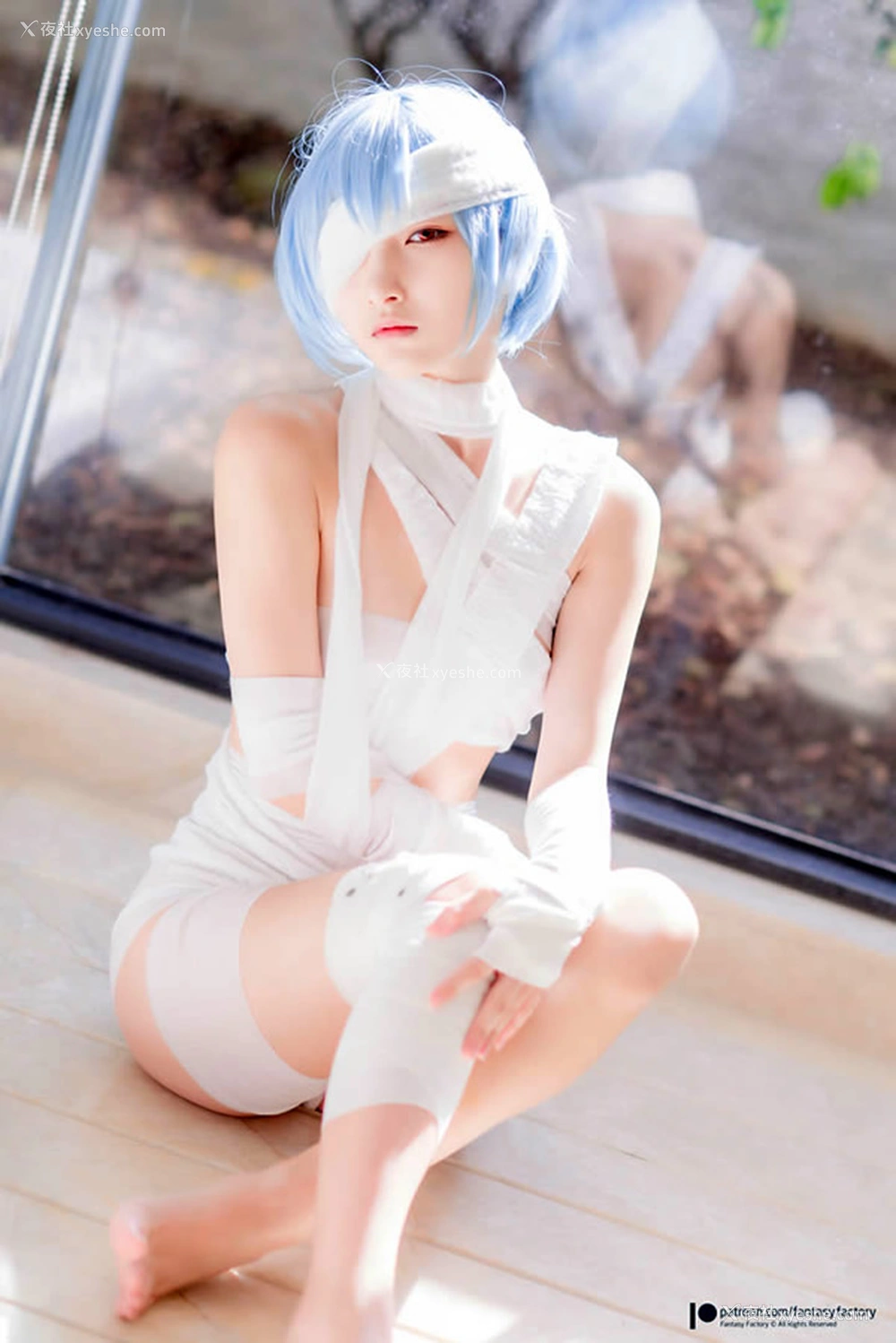 1P - 极品小美女小丁Ding无圣光作品-蓝精灵少女