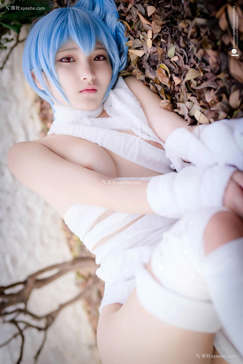 1P - 极品小美女小丁Ding无圣光作品-蓝精灵少女