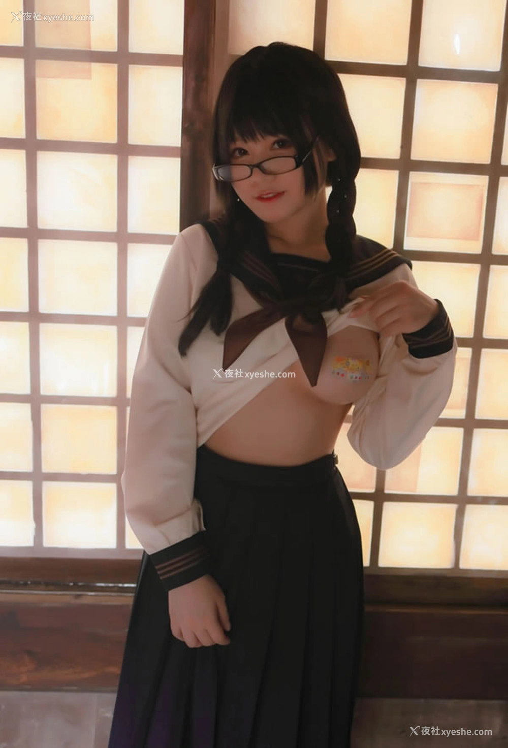 1P - 网红美女Nyako喵子 – 痴·女子校生