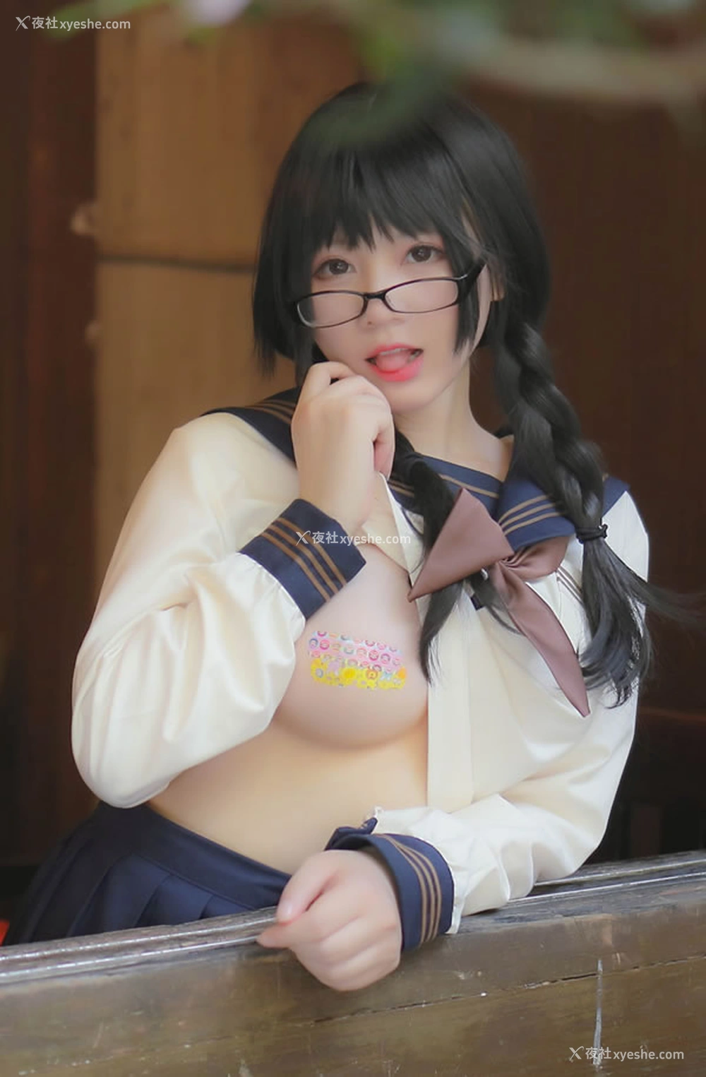 1P - 网红美女Nyako喵子 – 痴·女子校生