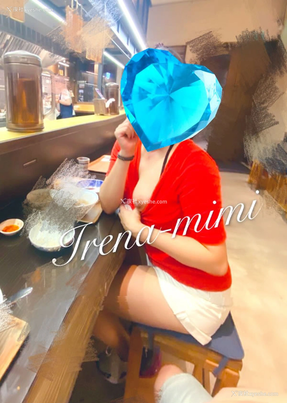 1P - 露出系网红@Irena_mimi 尺度私拍合集2