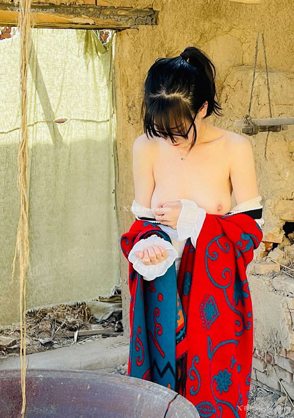 1P - 露出系美女青岛小可爱的户外大解放