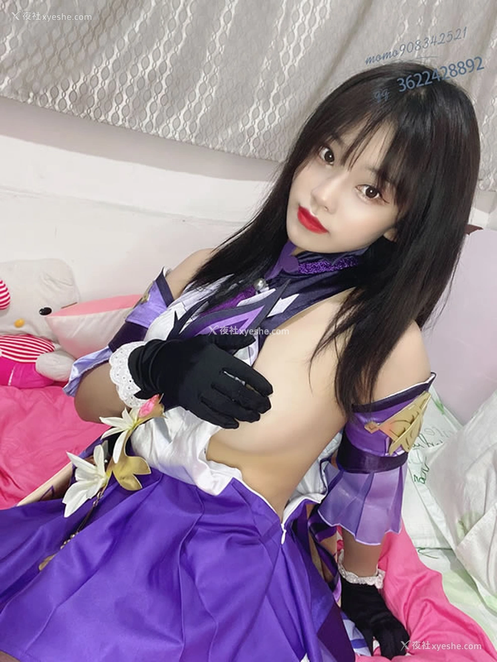 1P - 极美福利姬六碗鱼子酱-刻晴尺度图集