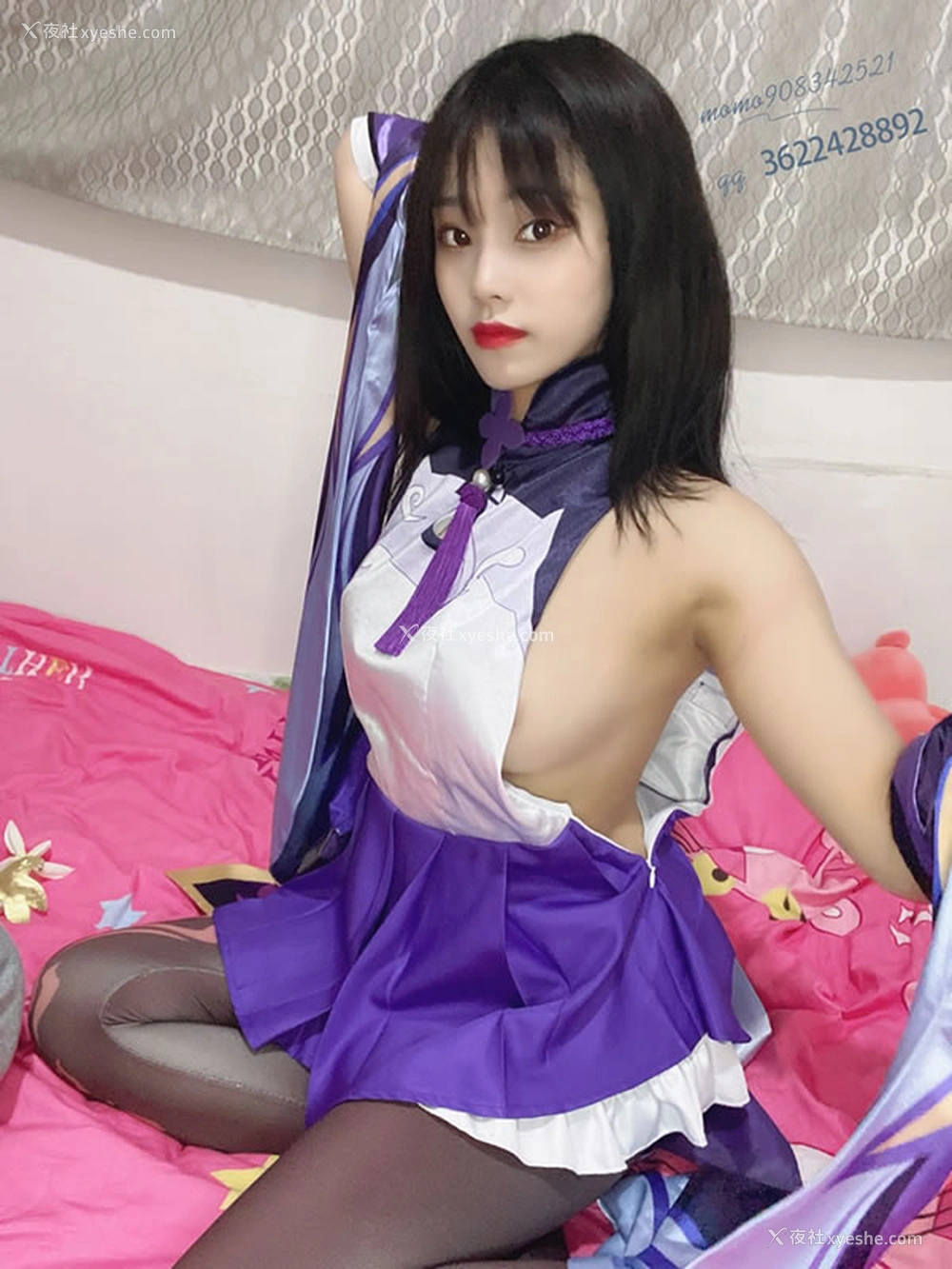 1P - 极美福利姬六碗鱼子酱-刻晴尺度图集