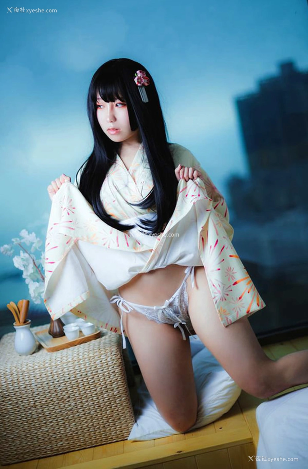 1P - 极品网红从从从从鸾和服VIP无圣光套图