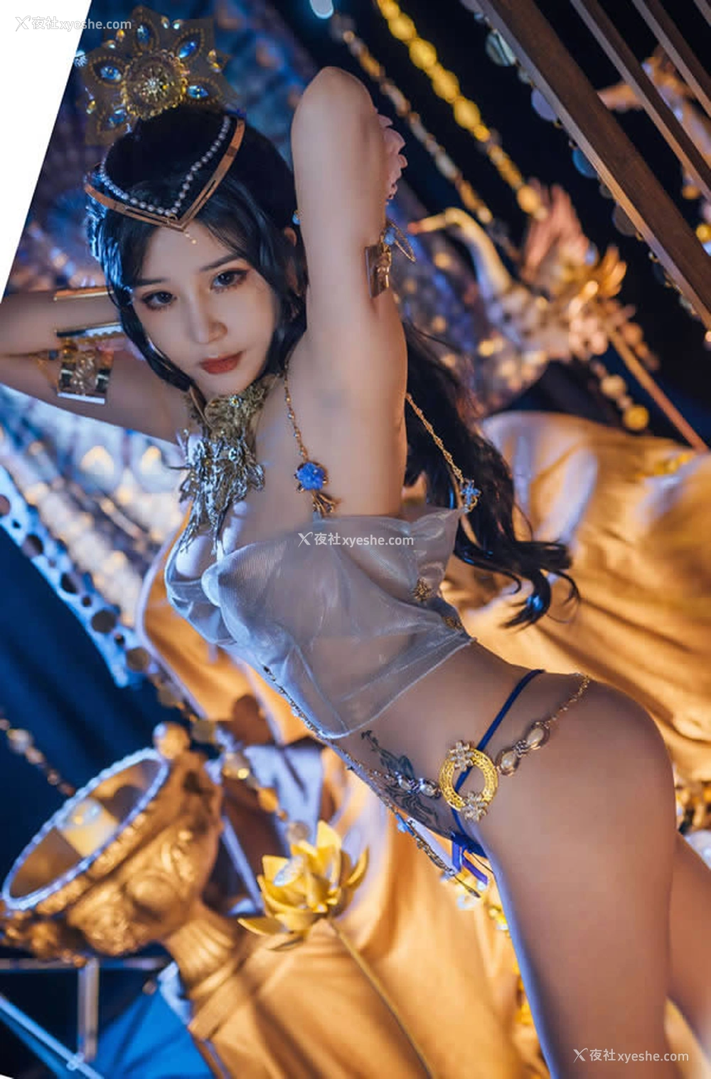 1P - 福利姬蜜蜜子 – 迦南唯美无圣光图集