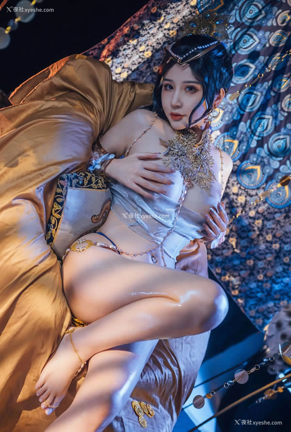 1P - 福利姬蜜蜜子 – 迦南唯美无圣光图集