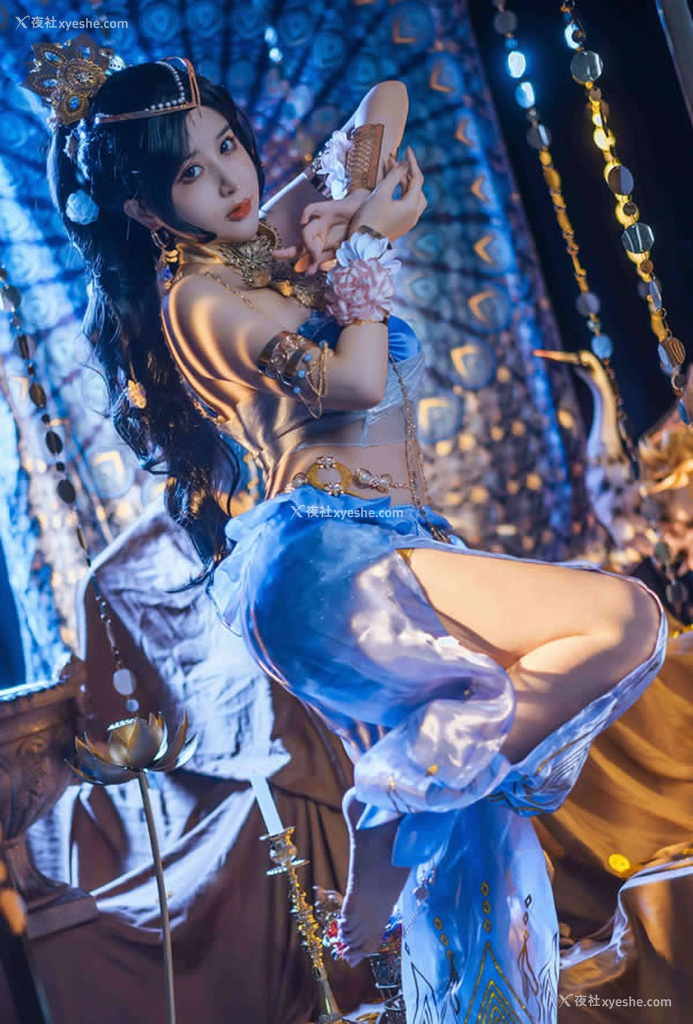 1P - 福利姬蜜蜜子 – 迦南唯美无圣光图集