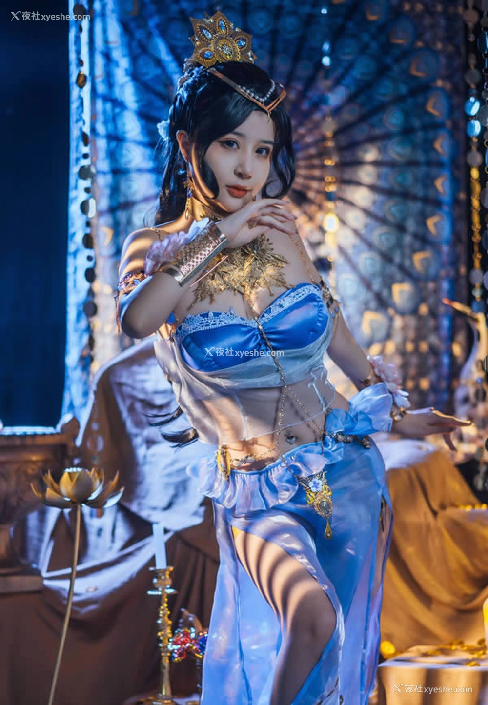 1P - 福利姬蜜蜜子 – 迦南唯美无圣光图集