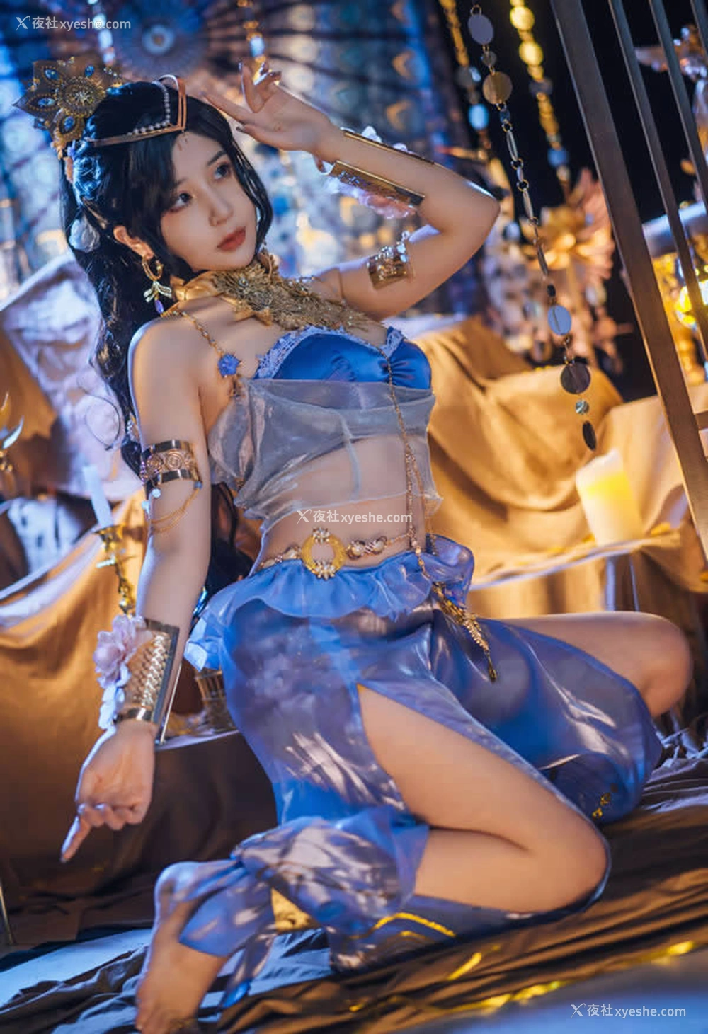 1P - 福利姬蜜蜜子 – 迦南唯美无圣光图集