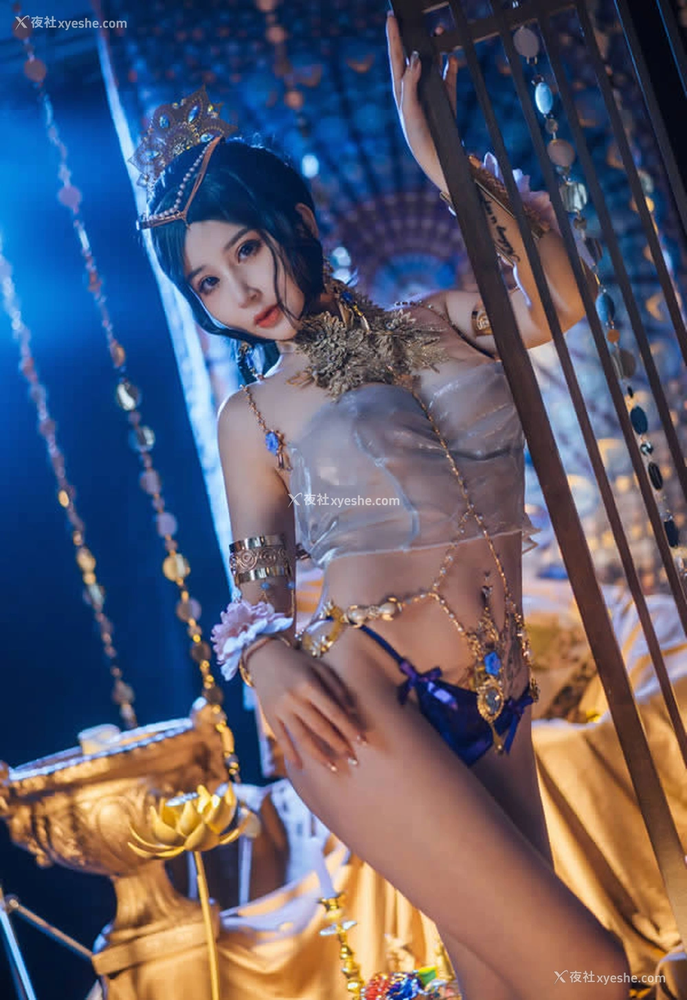 1P - 福利姬蜜蜜子 – 迦南唯美无圣光图集