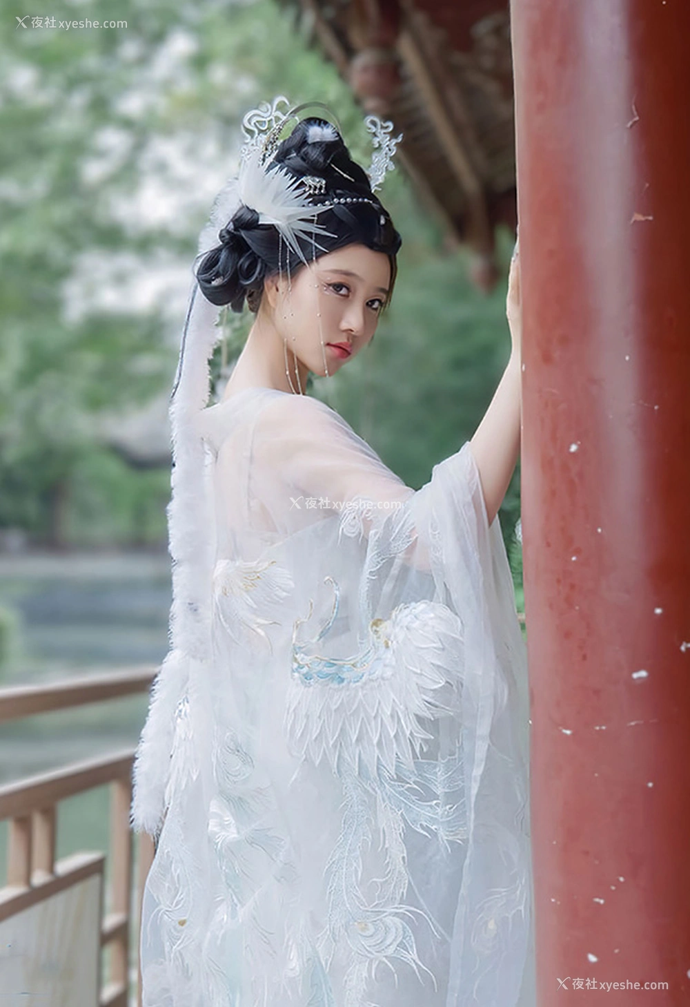 1P - 极品女神年年嫦娥仙子大白玉兔又美又仙