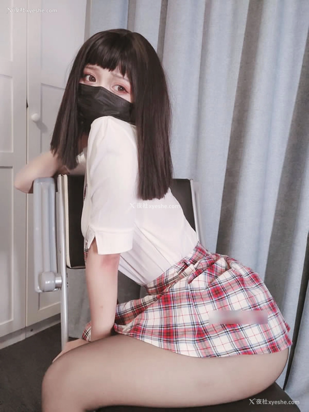 1P - 白袜袜格罗丫-爱穿黑丝的大姐姐无圣光套图