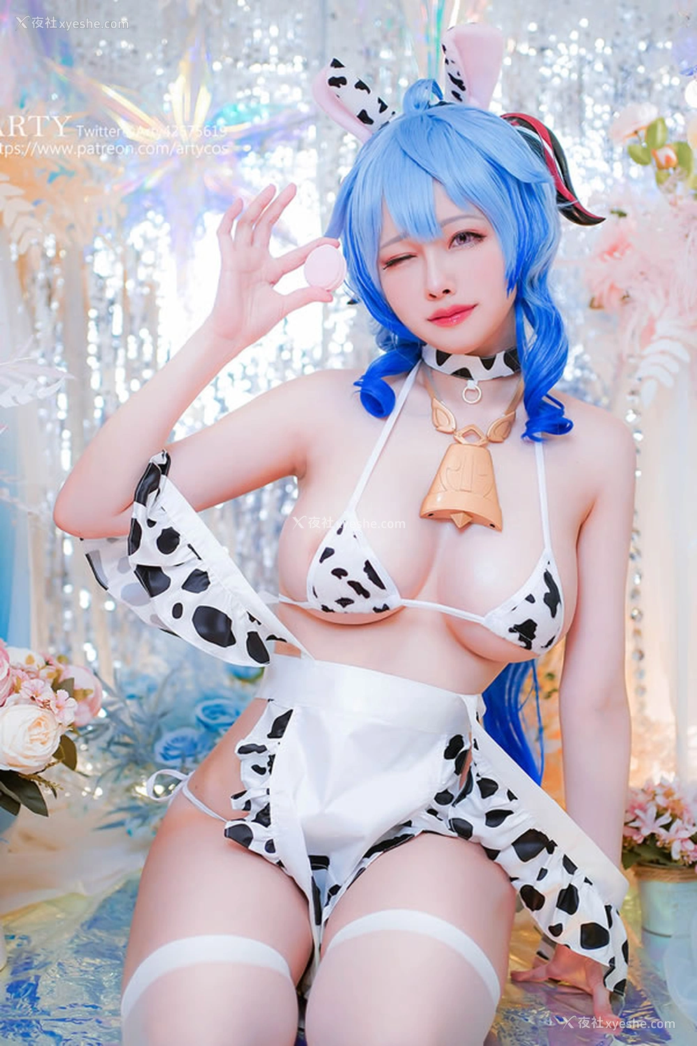 1P - 巨乳福利姬@Arty Huang-吉它妹妹 小奶牛