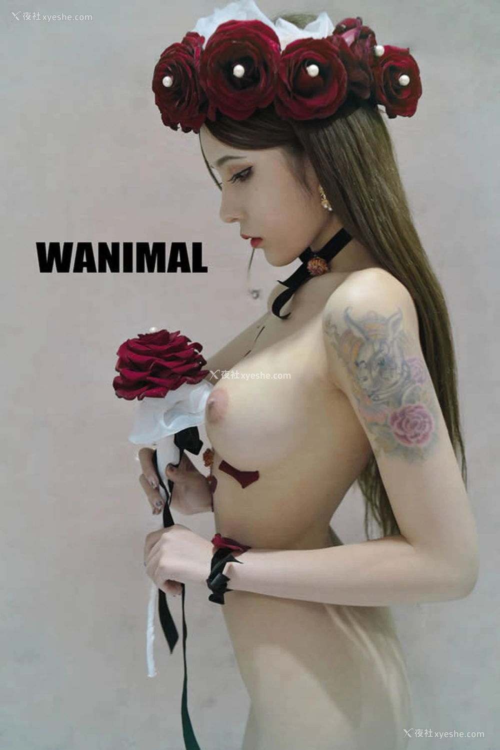 1P - WANIMAL王动官方出品2017年11月VIP无圣光人体艺术套图