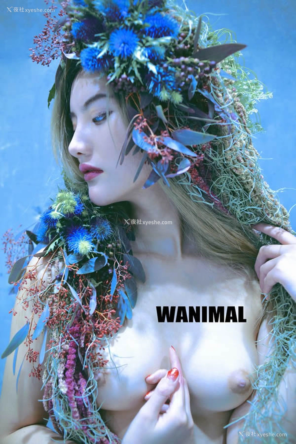 1P - WANIMAL王动官方出品2017年11月VIP无圣光人体艺术套图