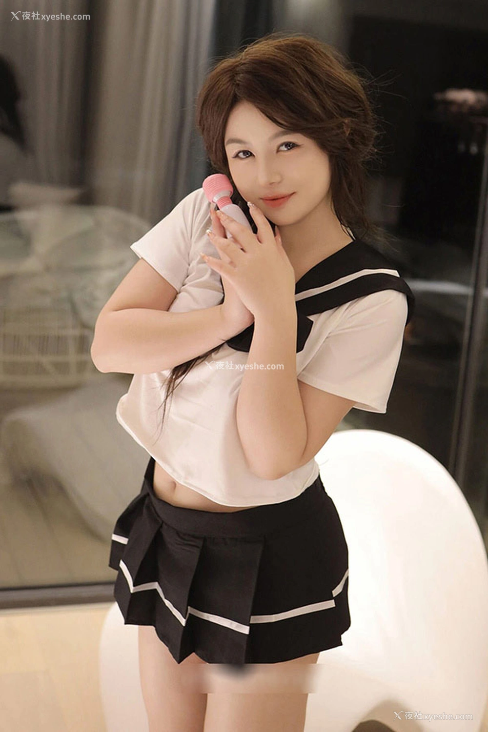 1P - 秀人女神沈思怡制服少女按摩棒无圣光图集