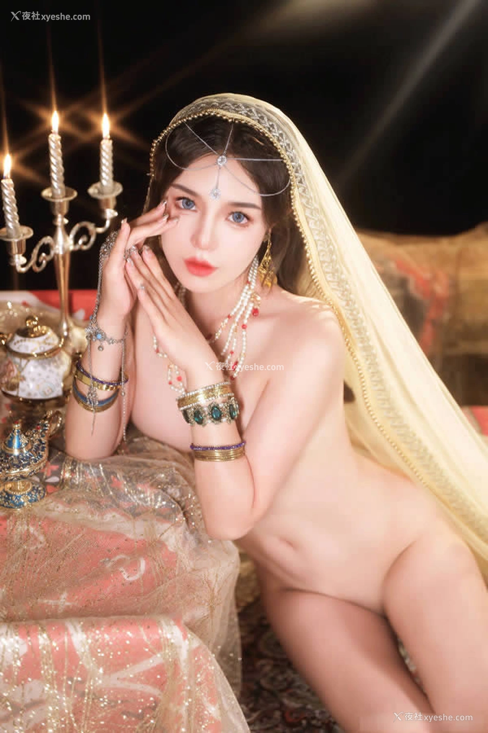 1P - 极品福利姬桃暖酱神秘的西域王女2