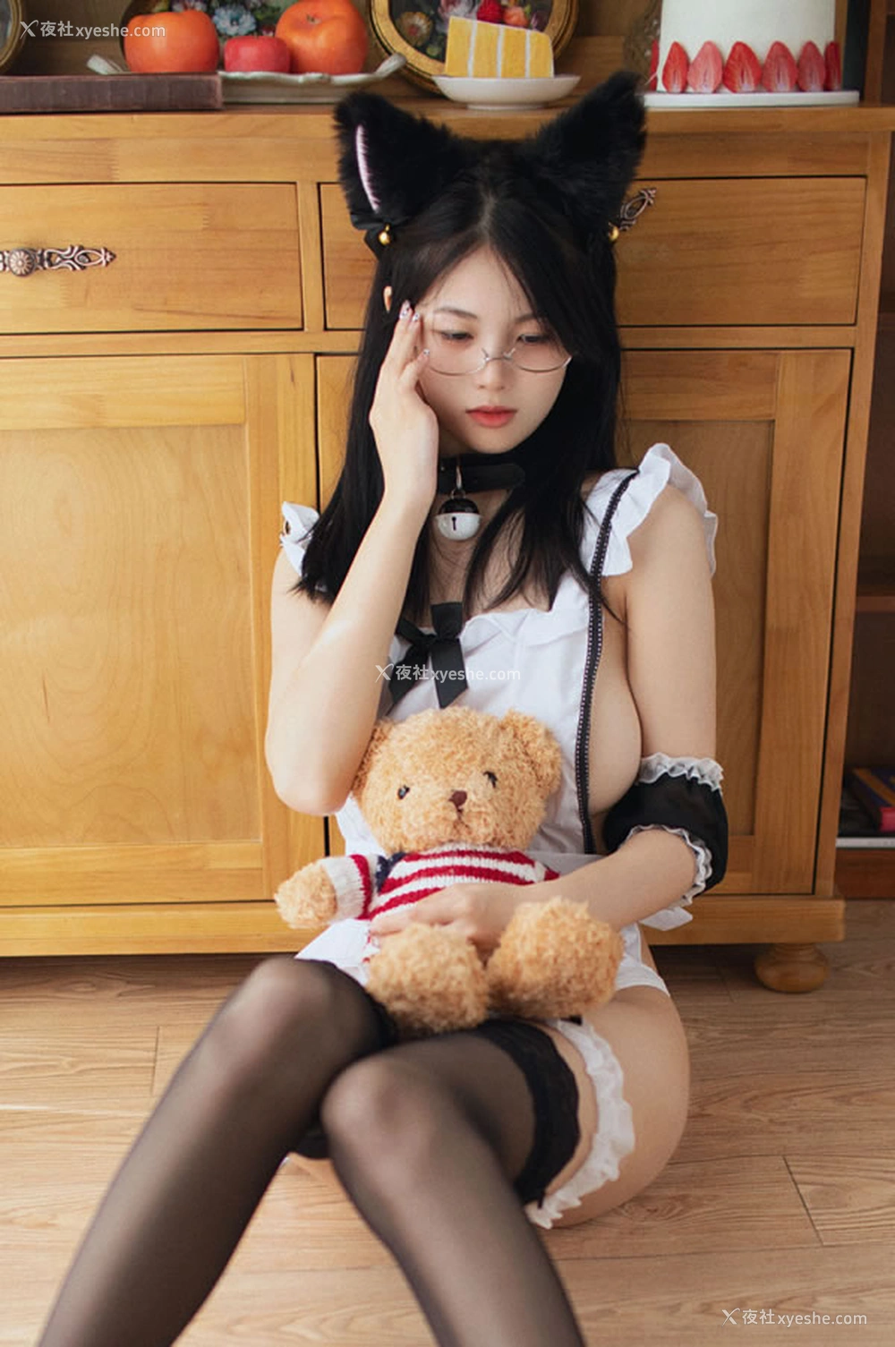 1P - 女仆劳小白 三青叶子小清新无圣光合集