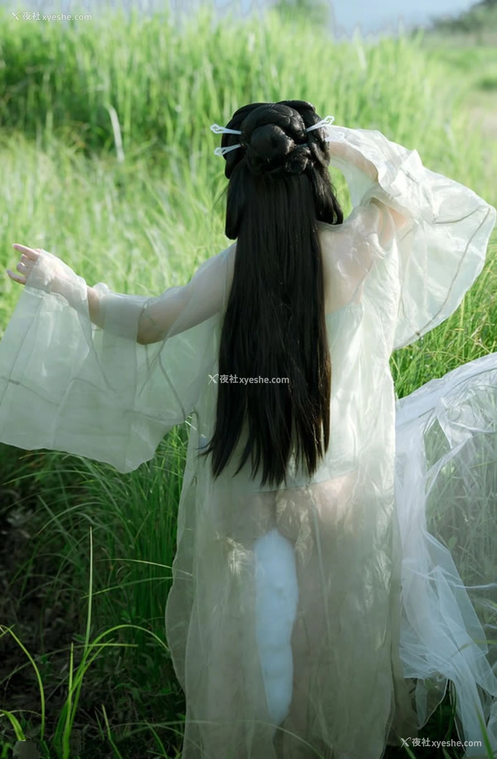 1P - 古装唯美人体摄影天花板落苏无圣光图集