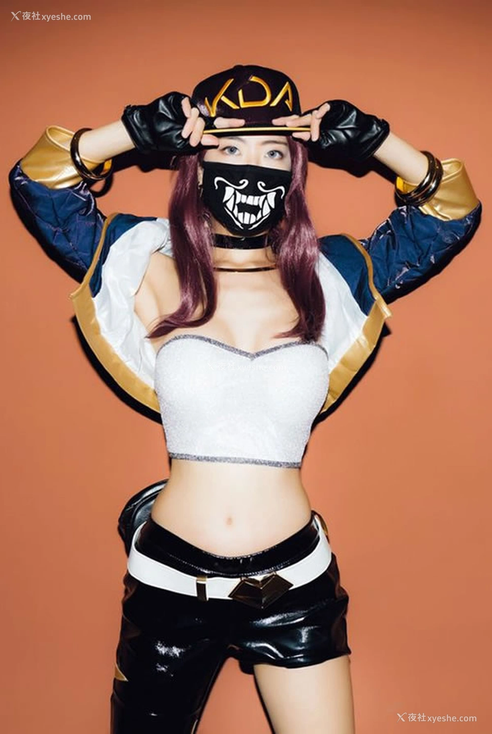 1P - 炫酷女生Mona口罩无圣光人体图集