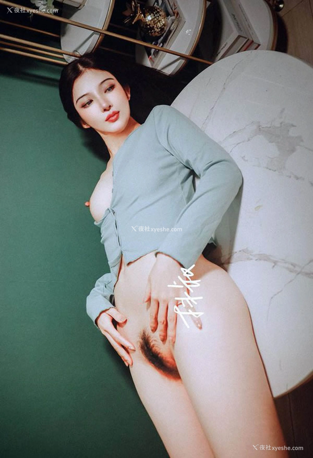 1P - 摄影师抖叔出品御用模特无圣光视图4